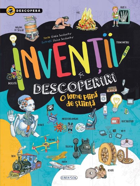 Descopera. Inventii si descoperiri, Gisela Socolovsky – copertă