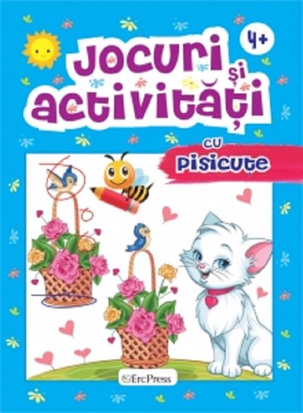 Jocuri si activitati cu pisicute, Autor Anonim – copertă