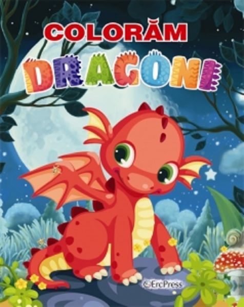 Coloram dragoni, Autor Anonim – copertă