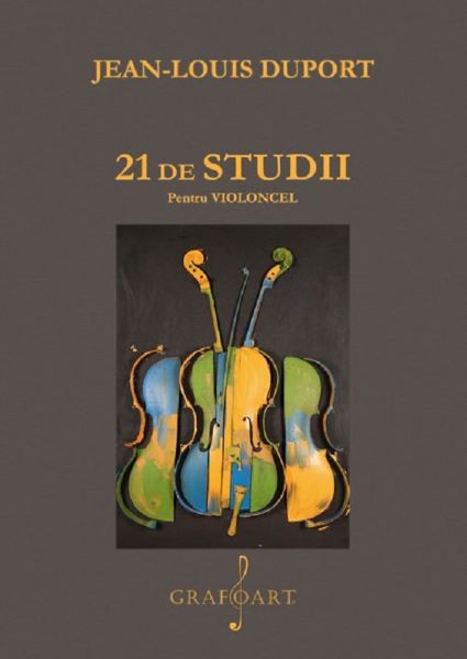 Cartea 21 de studii pentru violoncel de Jean-Louis Duport