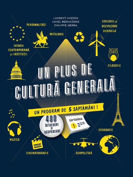 Un plus de cultura generala, Philippe Sierra, Laurent Avezou, Jamel Benhassine – copertă