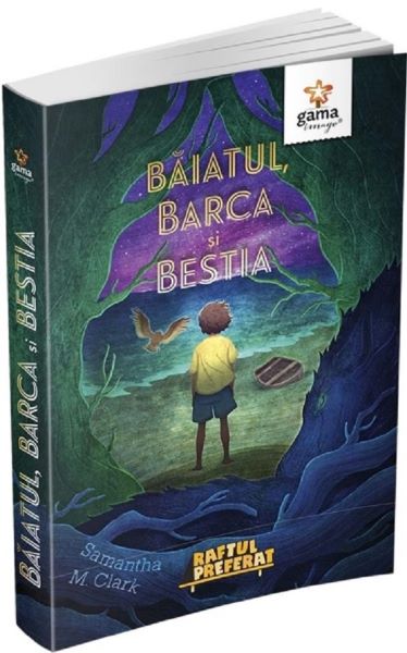 Baiatul, barca si bestia, Samantha M. Clark – copertă