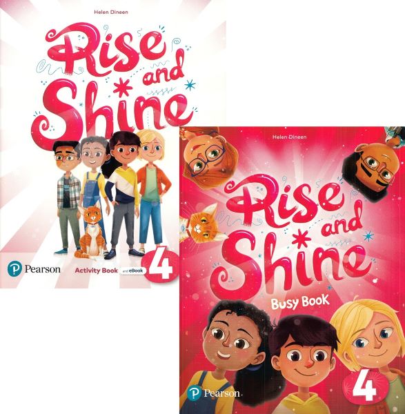 Cartea Set: Rise and Shine Level 4. Activity Book and eBook + Busy Book de Helen Dineen