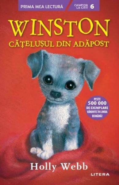 Winston, catelusul din adapost, Holly Webb – copertă