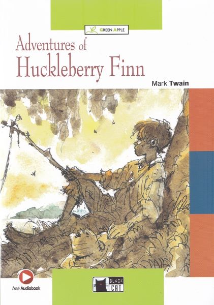Cartea Adventures of Huckleberry Finn de Mark Twain – Editura BLACK CAT