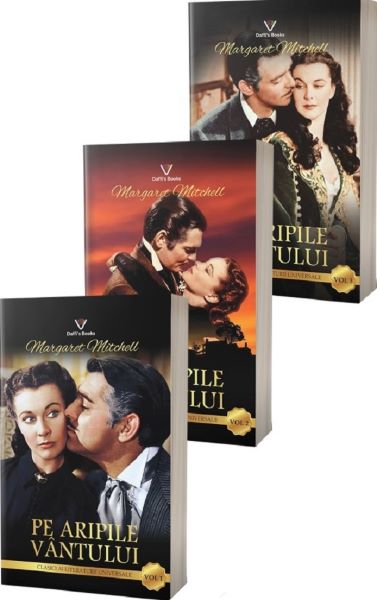 Cartea Pachet 3 volume: Pe aripile vantului 