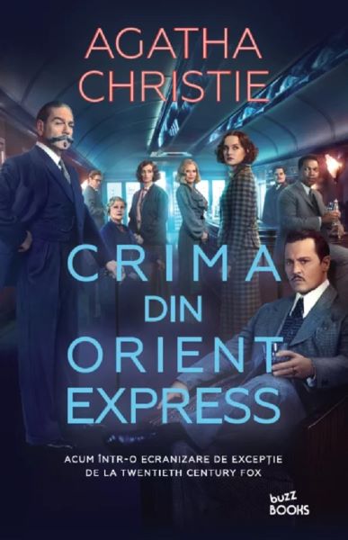 Crima din Orient Express, Agatha Christie – copertă