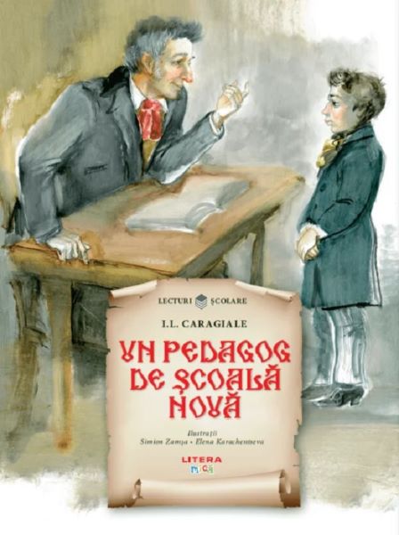 Un pedagog de scoala noua, Ion Luca Caragiale – copertă