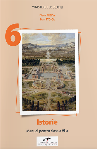 Istorie - Clasa 6 - Manual, Elena Preda – copertă