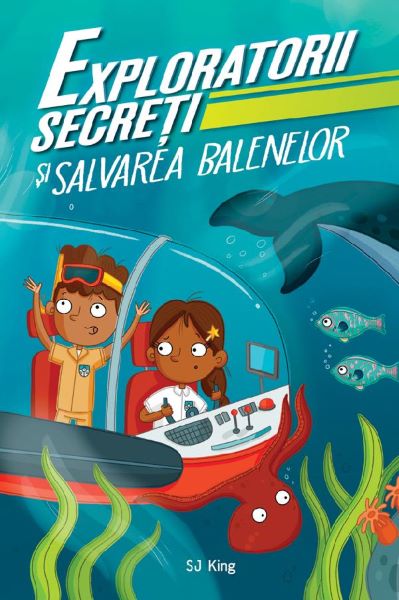 Cartea Exploratorii secreti si salvarea balenelor