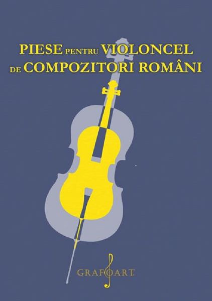 Piese pentru violoncel de compozitori romani,  – copertă