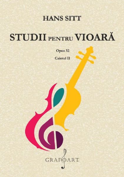 Cartea Studii pentru vioara. Opus 32. Caietul II