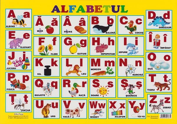 Plansa. Alfabetul,  – copertă