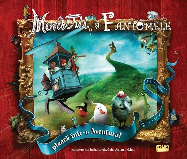 Cartea Monstrii si Fantomele pleaca intr-o aventura! de Alexander Jansson