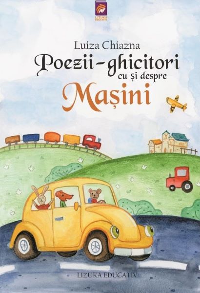 Cartea Poezii-ghicitori cu si despre Masini de Luiza Chiazna