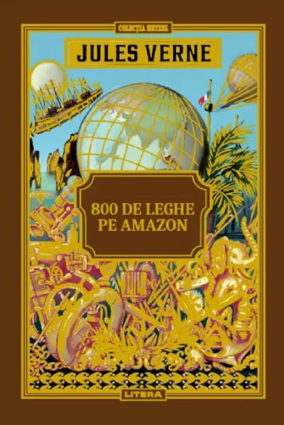 Cartea 800 de leghe pe Amazon de Jules Verne