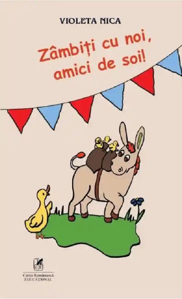 Cartea Zambiti cu noi, amici de soi! de Violeta Nica – Editura CARTEA ROMANEASCA EDUCATIONAL
