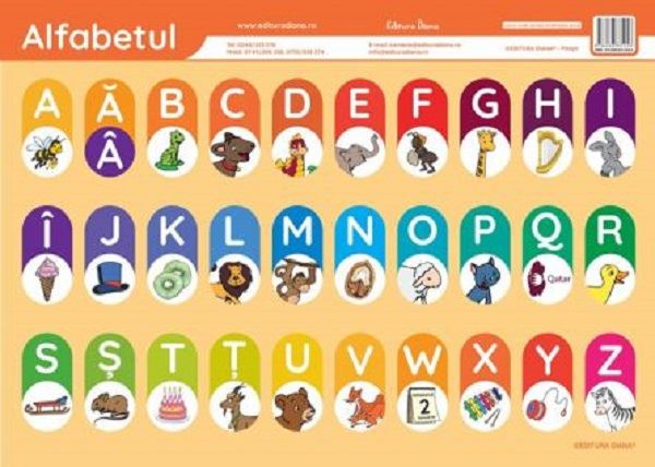 Alfabetul, Autor Anonim – copertă