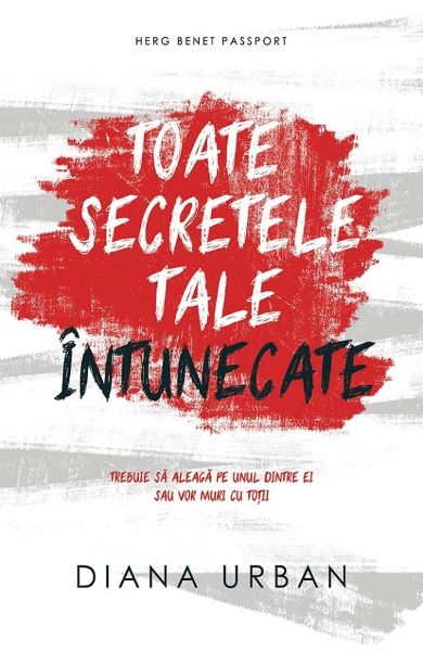 Toate secretele tale intunecate, Diana Urban – copertă
