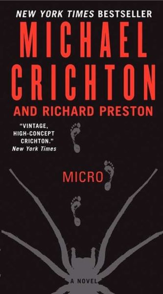 Micro, Michael Crichton, Richard Preston – copertă