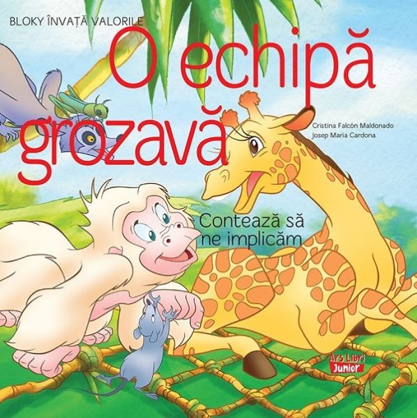 O echipa grozava. Conteaza sa ne implicam, Cristina Falcon Maldonado – copertă