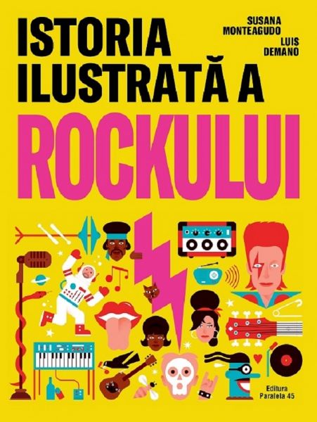 istoria ilustrata a rockului,  – copertă