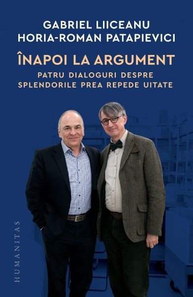 inapoi la argument. patru dialoguri,  – copertă