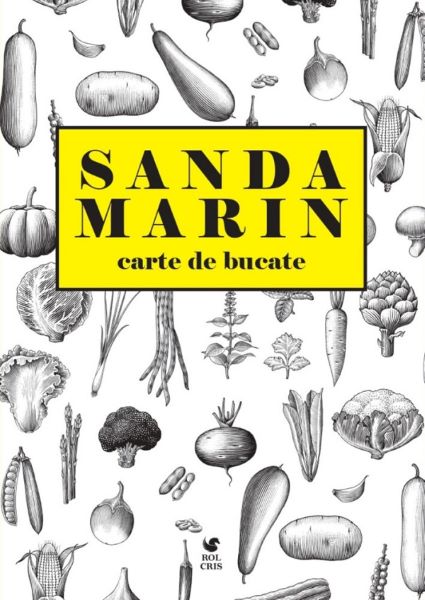Carte de bucate, Sanda Marin – copertă