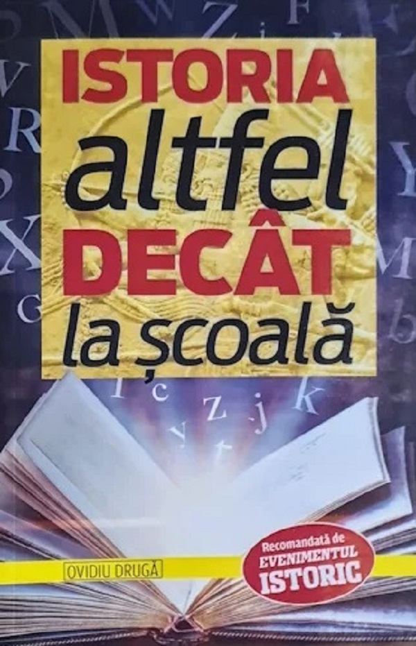 Istoria altfel decat la scoala, Ovidiu Druga – copertă