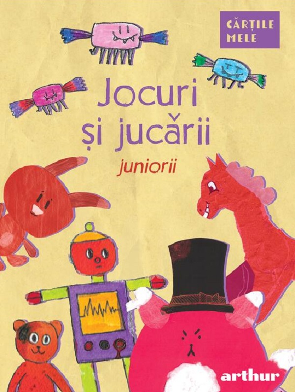 Jocuri si jucarii. Juniorii, Florentina Samihaian – copertă
