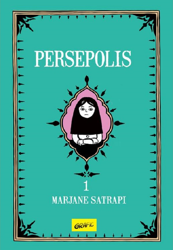 Persepolis Vol.1, Marjane Satrapi – copertă
