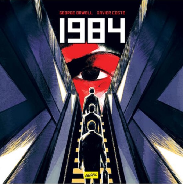 1984, Xavier Coste, George Orwell – copertă