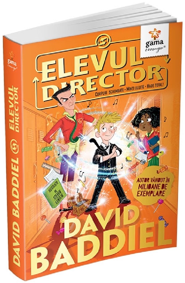 Elevul director, David Baddiel – copertă