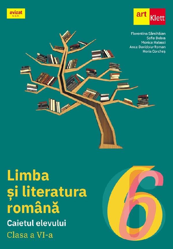 Cartea Limba si literatura romana - Clasa 6 - Caietul elevului de Horia Corches, Monica Halaszi, Anca Davidoiu-Roman, Florentina Samihaian, Sofia Dobra