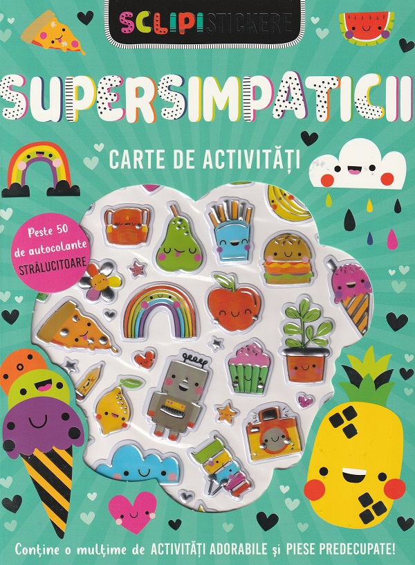 Supersimpaticii. Carte de actvitati,  – copertă