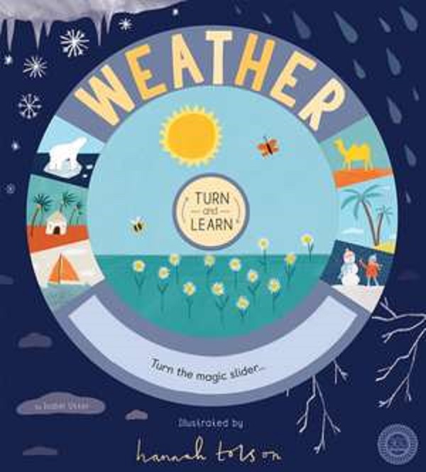 Turn and Learn: Weather, Isabel Otter – copertă