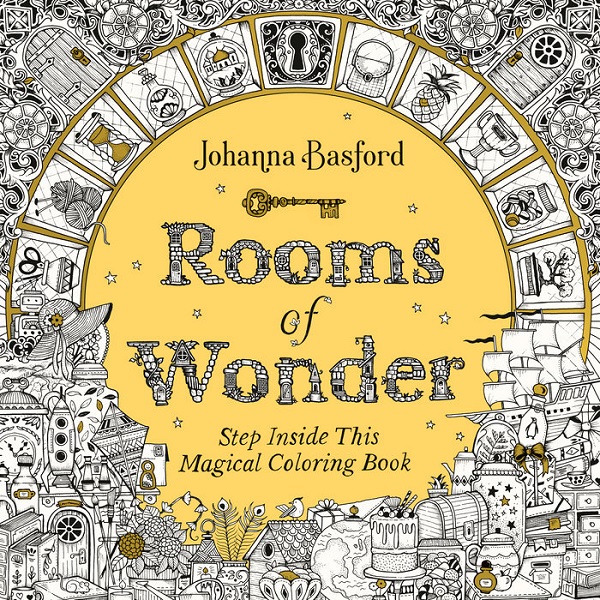 Cartea Rooms of Wonder. Step Inside This Magical Coloring Book de Johanna Basford – Editura PENGUIN BOOKS