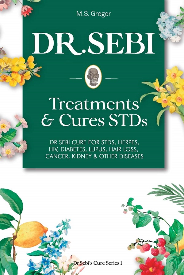 Dr. Sebi Treatment and Cures Book, M. S. Greger – copertă