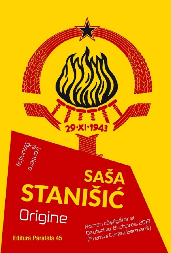 Origine, Sasa Stanisic – copertă
