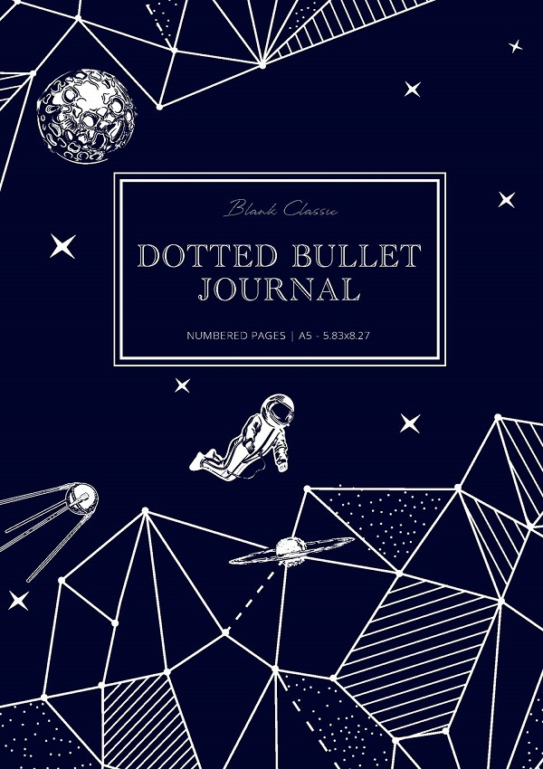 Dotted Bullet Journal: Medium, Blank Classic – copertă