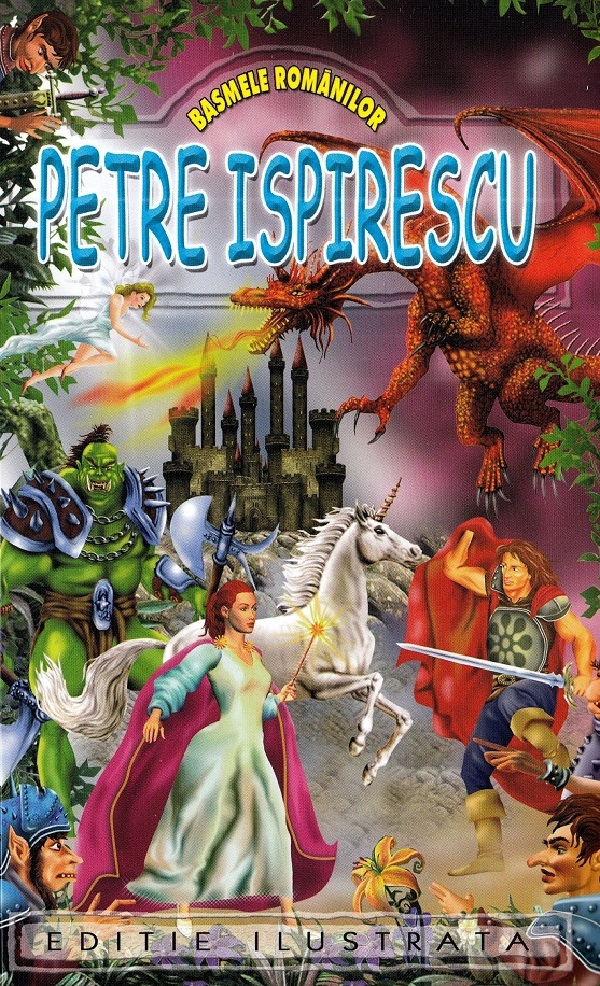 Basmele romanilor, Petre Ispirescu – copertă