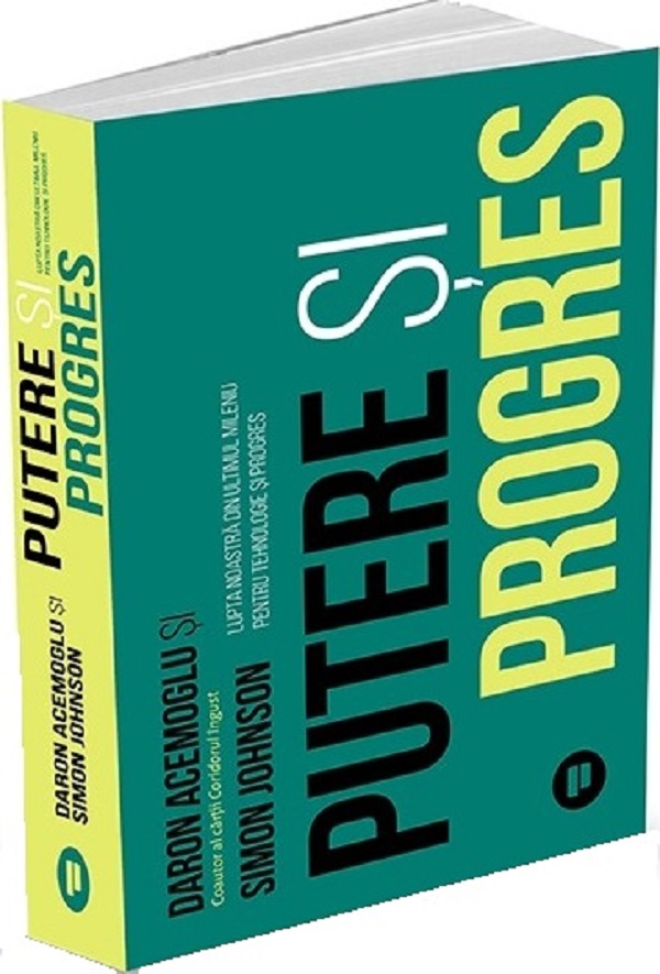 Putere si progres, Daron Acemoglu, Simon Johnson – copertă