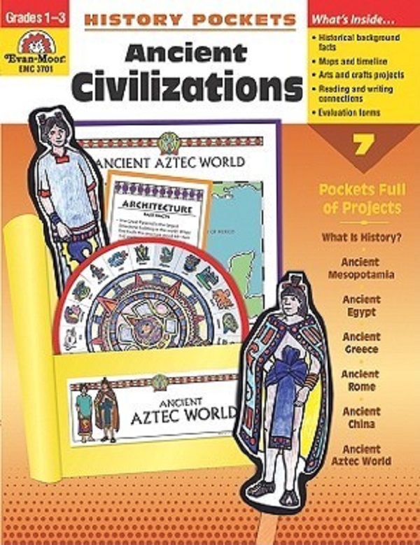Cartea History Pockets: Ancient Civilizations, Grades 1-3 de Evan-moor Corporation