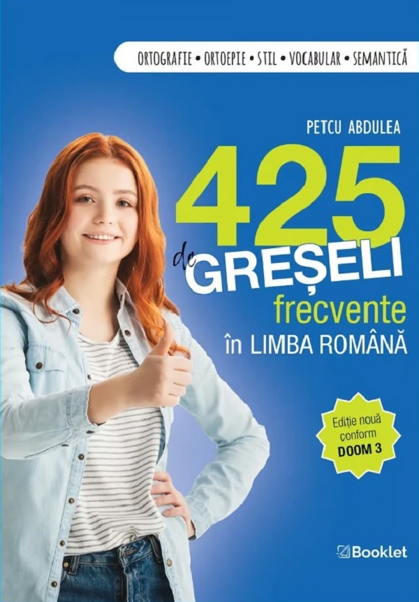 Cartea 425 de greseli frecvente in limba romana