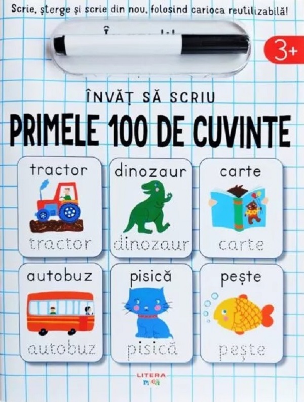 Invat sa scriu. Primele 100 de cuvinte,  – copertă