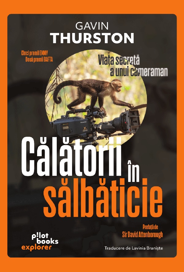 Calatorii in salbaticie, Gavin Thurston – copertă