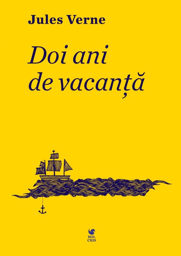 Doi ani de vacanta, Jules Verne – copertă