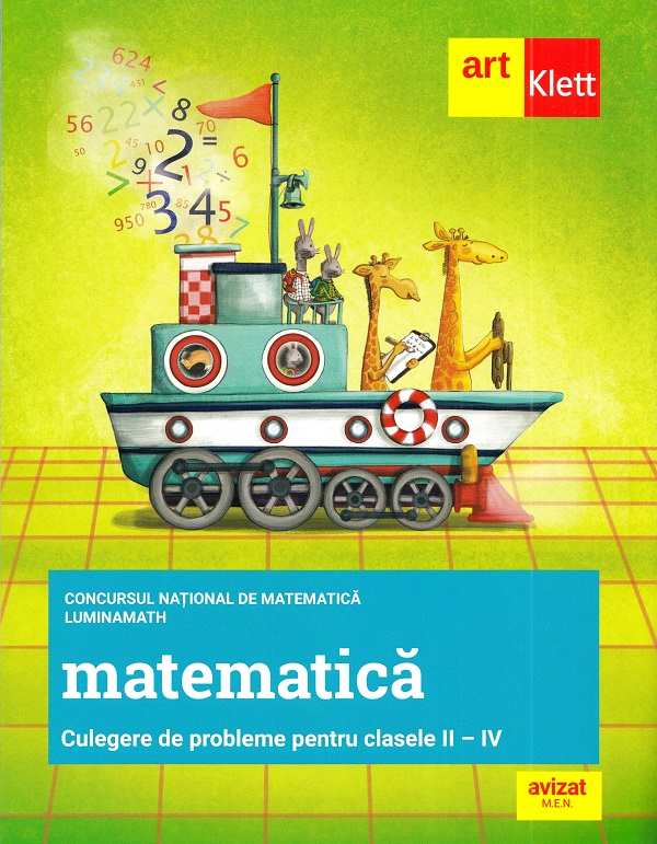 Matematica. Concursul LuminaMath - Clasele 2-4,  – copertă