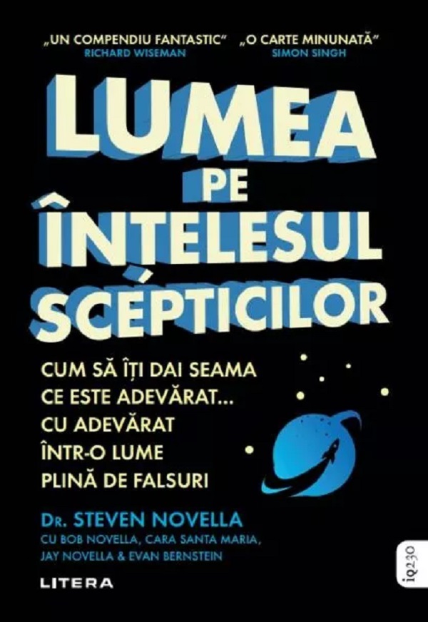 Cartea Lumea pe intelesul scepticilor de Steven Novella