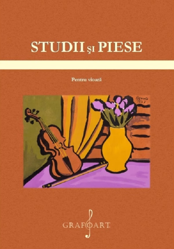 Studii si piese pentru Vioara, Alexandru Zavulovici – copertă